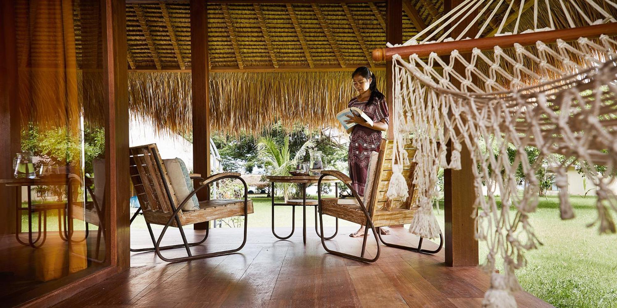 Pearl Beach Resort Gili Asahan Chambre photo